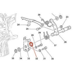 Moteur - Joint spy de selecteur 