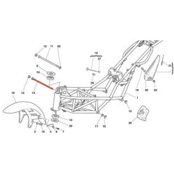 Moteur - Vis de fixation - 77910143A - M10x1.25x250